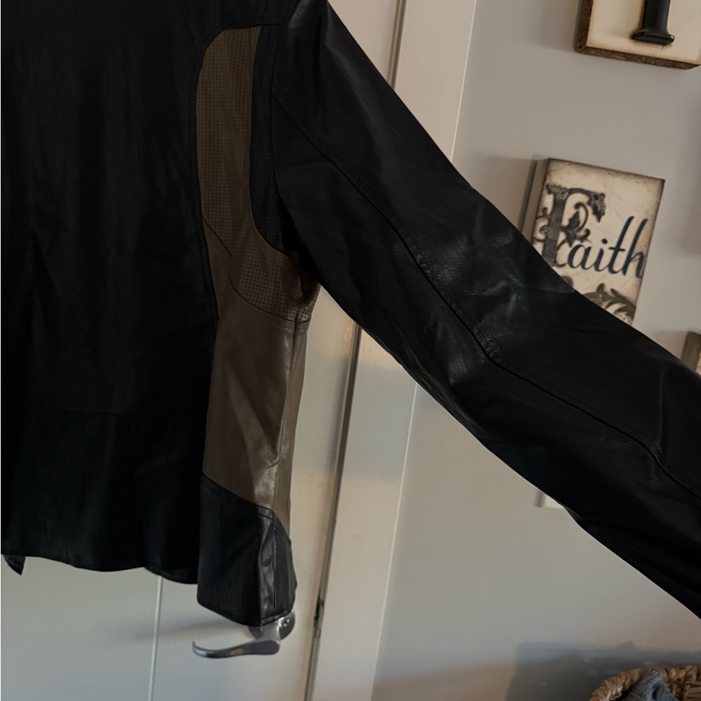 I.AM.GIA Black/Brown Racer Jacket - Picture 8 of 10